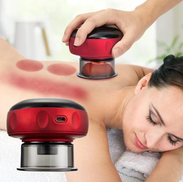 UrbanEase™ Electric Cupping Therapy Machine – 12-Level Suction & Heat